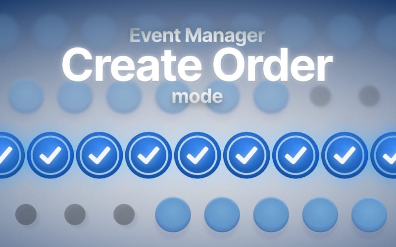 Create Order mode