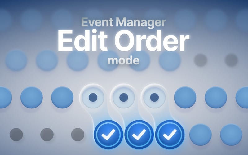 Edit Order mode