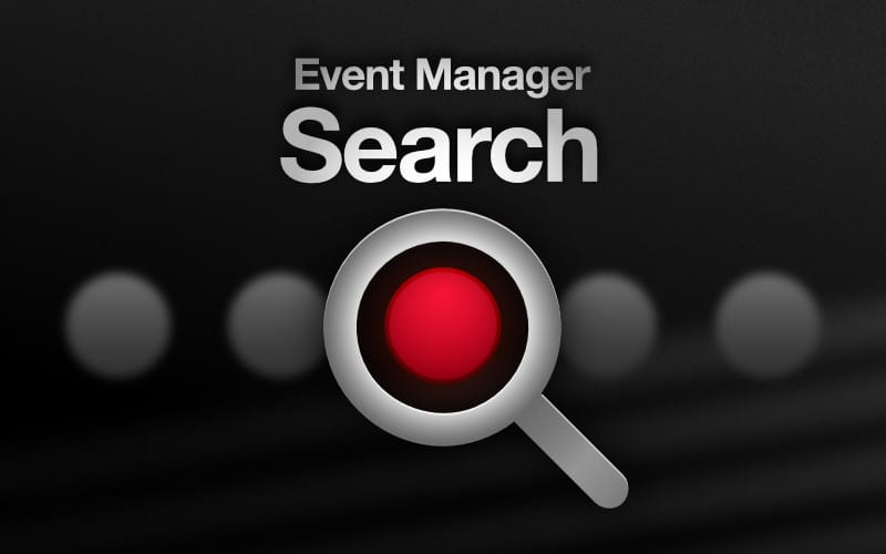 Event Manager: Search