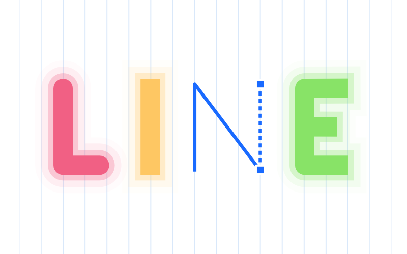 New line tool