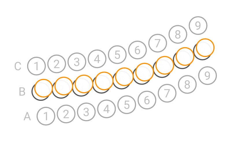 New reference chart setup